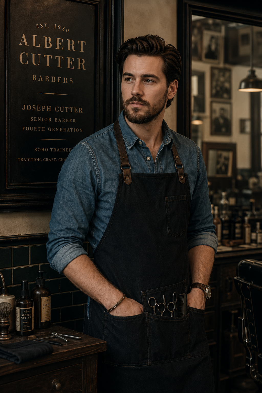 Portrait of Joseph Cutter