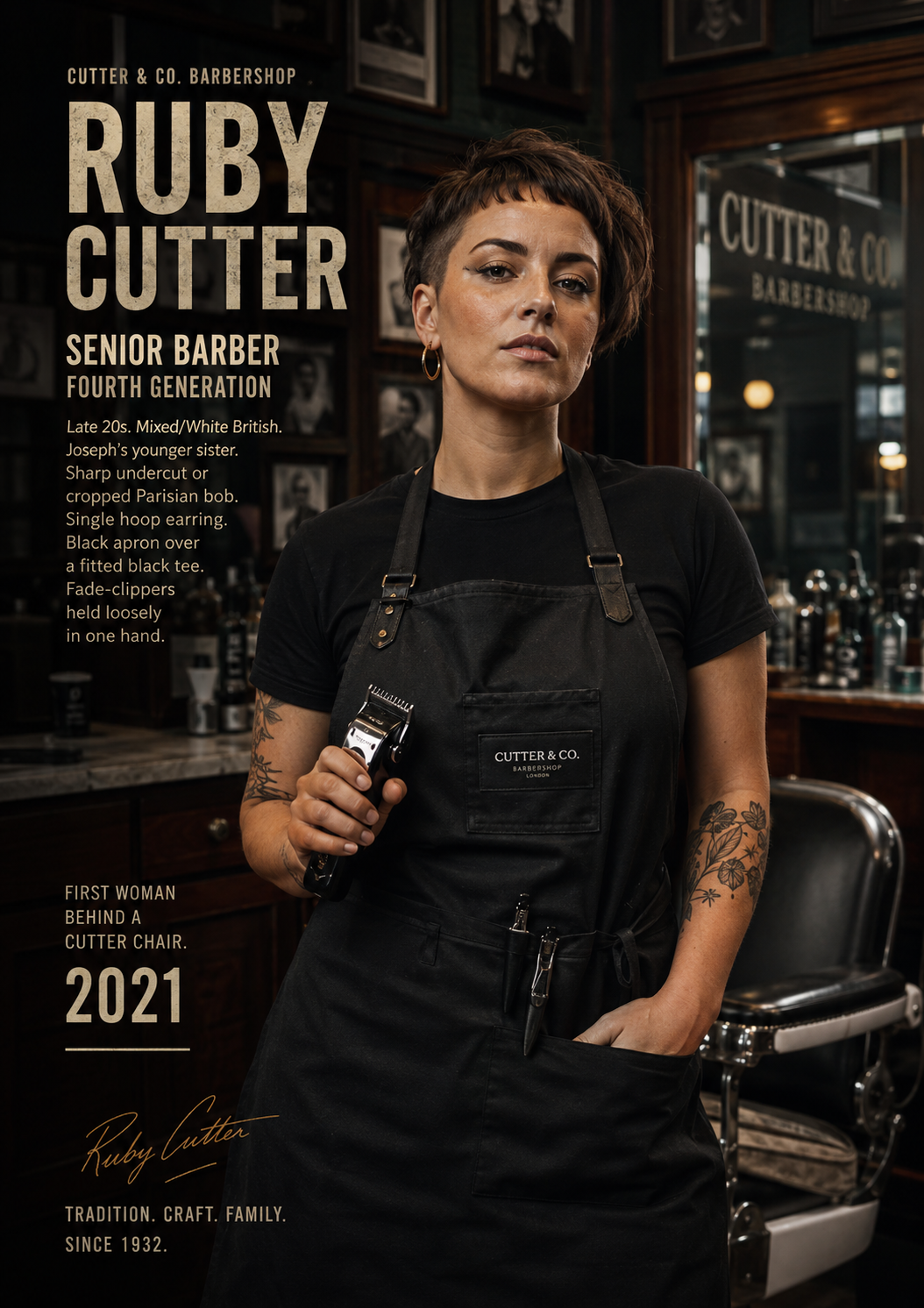 Portrait of Ruby Cutter