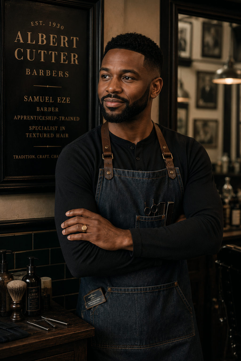 Portrait of Samuel Eze