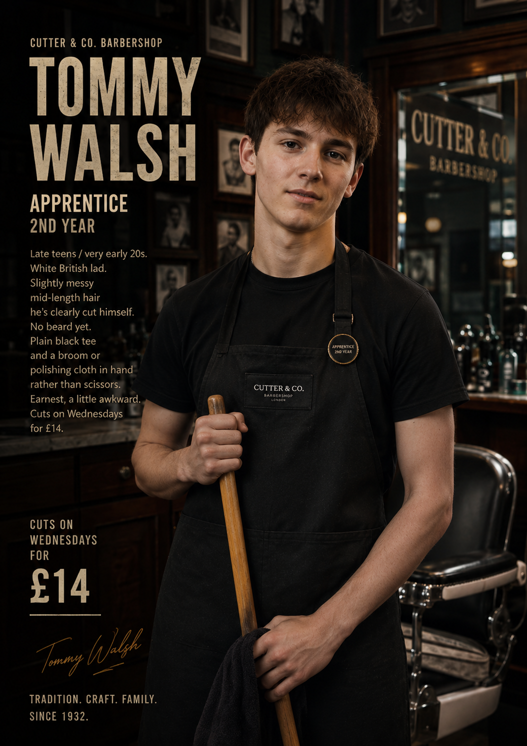 Portrait of Tommy Walsh