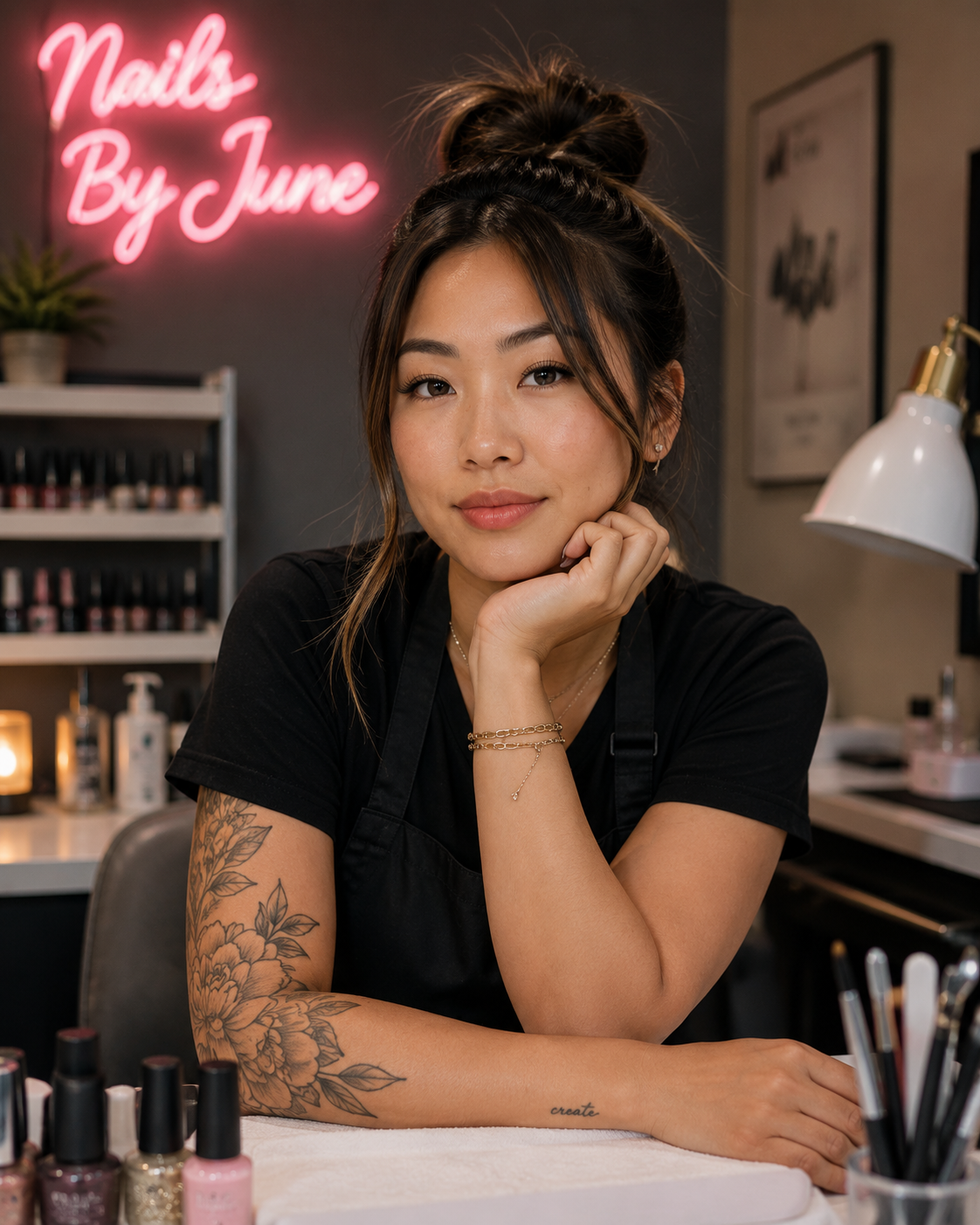 June Tran, Resident artist