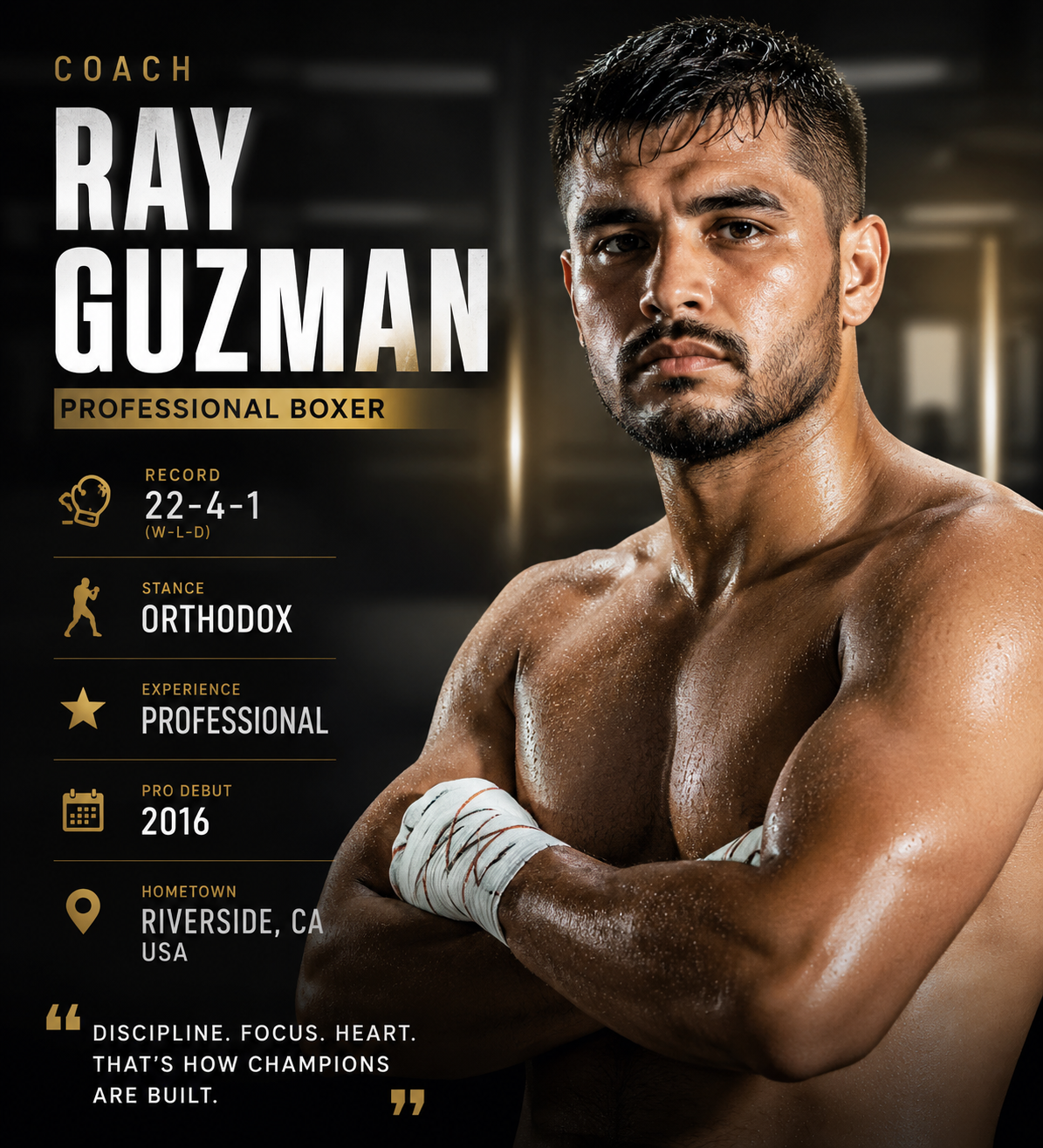 Ray Guzman, head coach